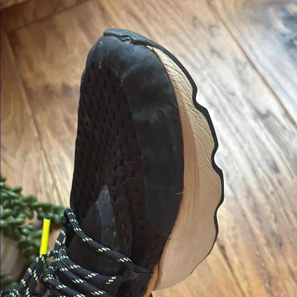 Women’s Sorel Black and Yellow Athletic Shoes